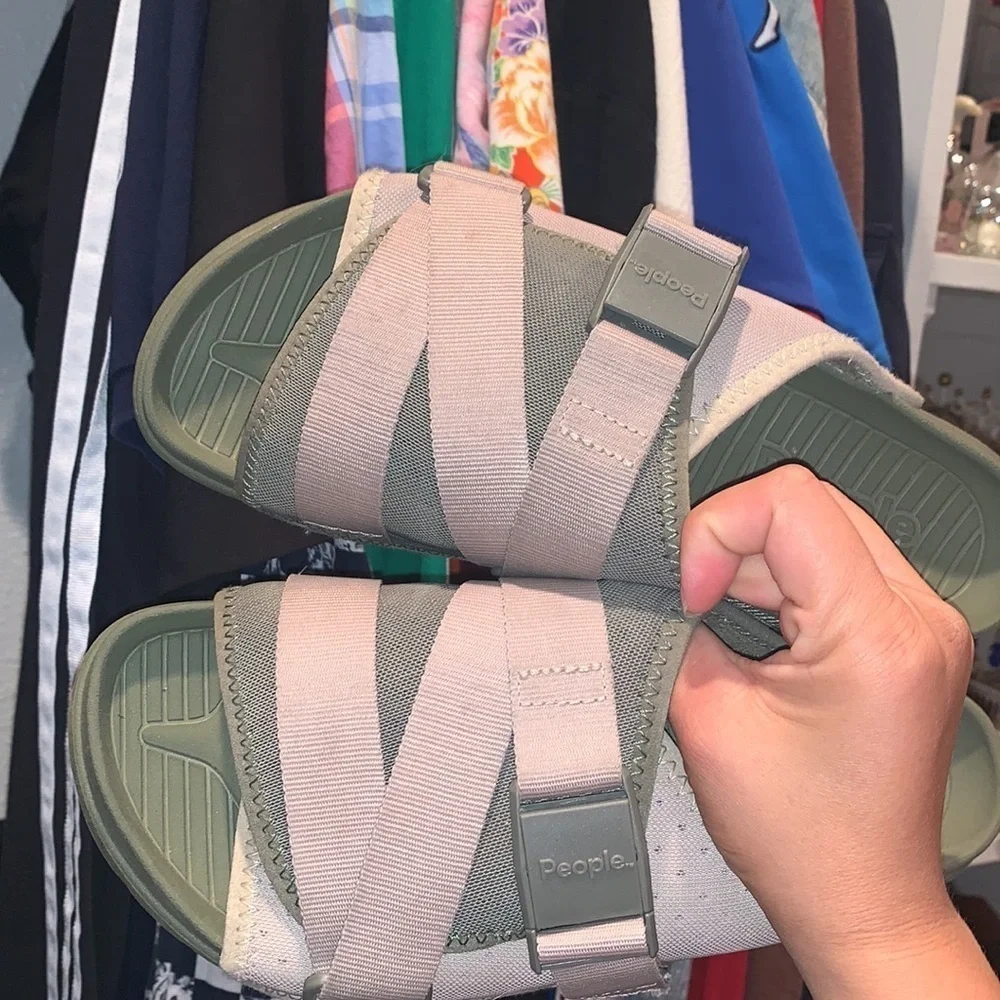 People Footwear Green/Brown Lennon Chiller